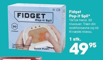 Fidget pop-it spil