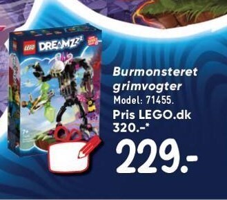 Bilka Burmonsteret grimvogter tilbud