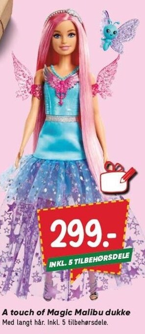 Bilka A touch of magic malibu dukke tilbud