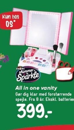Bilka All in one vanity tilbud