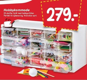 Bilka Hobbykommode tilbud