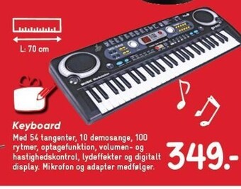 Bilka Keyboard tilbud
