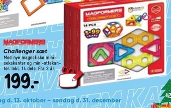 Bilka Challenger sæt tilbud