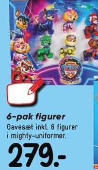 Bilka 6-pak figurer tilbud