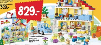 Bilka 3-i-1 familiehus tilbud