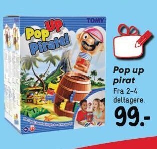 Bilka Pop up pirat tilbud