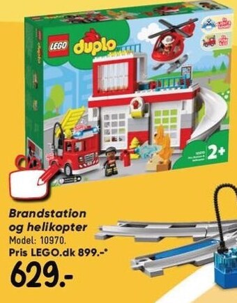 Bilka Brandstation og helikopter tilbud