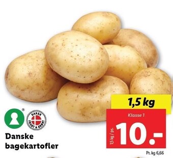 Lidl Danske bagekartofler tilbud