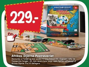 Bilka Afrikas stjerne postrøveriet tilbud