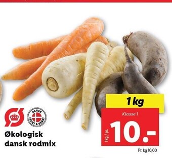 Lidl Økologisk dansk rodmix tilbud