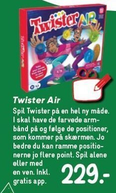 Bilka Twister air tilbud