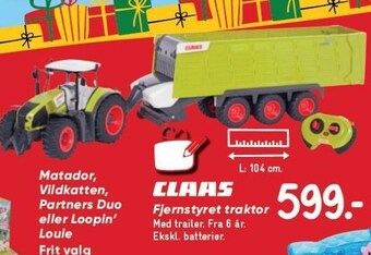 Bilka Fjernstyret traktor tilbud