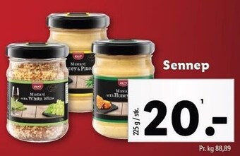 Lidl Sennep tilbud