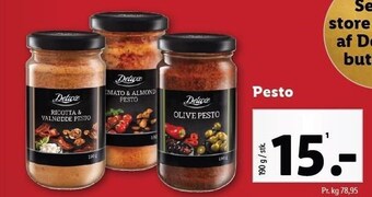 Lidl Pesto tilbud