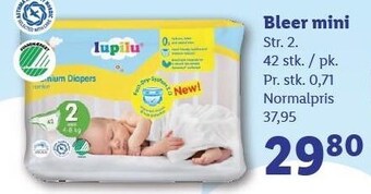Lidl Bleer mini tilbud