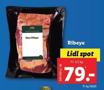 Lidl Ribeye tilbud