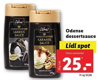 Lidl Odense dessertsauce tilbud