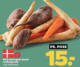 Netto Øgo økologisk dansk rodfrugt mix tilbud