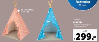 Lidl Playtive legetipi tilbud