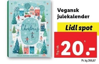Lidl Vegansk julekalender tilbud