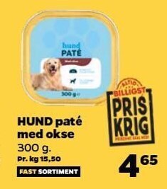Netto Hund paté med okse tilbud