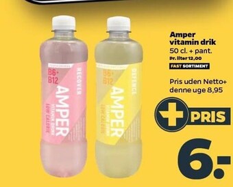 Netto Amper vitamin drik tilbud