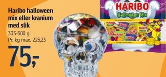 Føtex Haribo halloween mix eller kranium med slik tilbud