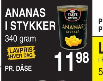 ABC Lavpris Ananas tilbud