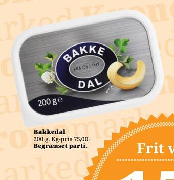 Bakkedal