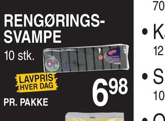 Rengøringssvampe