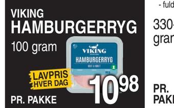 ABC Lavpris Hamburgerryg tilbud