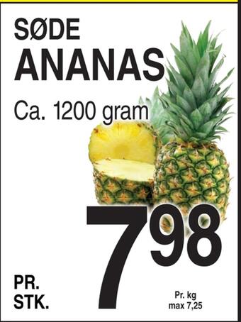 ABC Lavpris Ananas tilbud