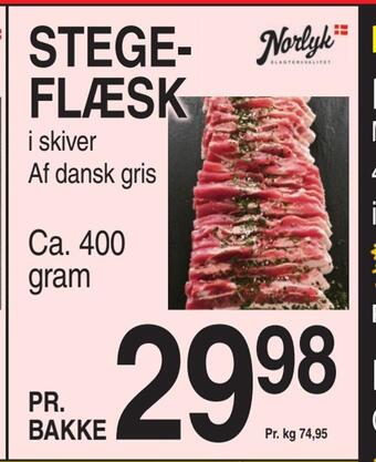 ABC Lavpris Stegeflæsk tilbud