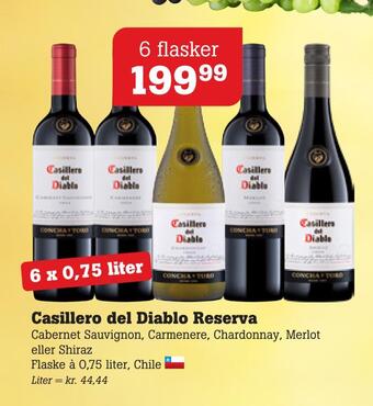 Poetzsch Padborg Casillero del diablo reserva tilbud