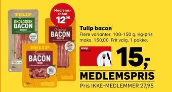 SuperBrugsen Tulip bacon tilbud