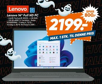 Bilka Lenovo 14 full hd pc tilbud