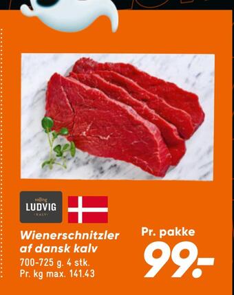 Bilka Wienerschnitzler af dansk kalv tilbud