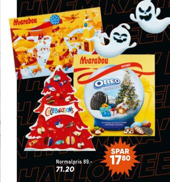 Bilka Spar 20% på slik- og chokoladejulekalendere tilbud