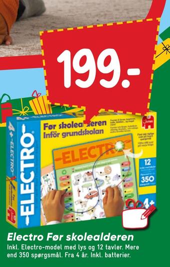 Bilka Electro før skole alderen tilbud