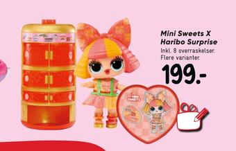 Bilka Mini sweets x haribo surprise tilbud