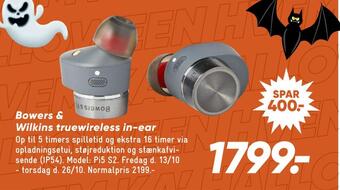Bowers & wilkins truewireless in-ear