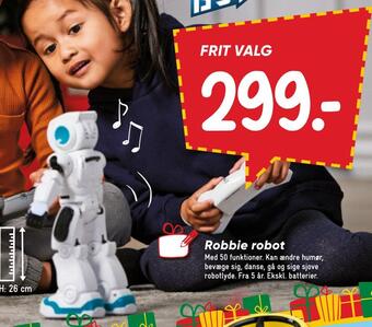 Bilka Robbie robot tilbud