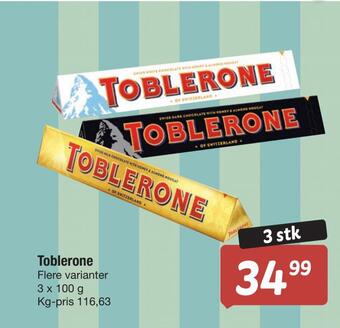 Fakta Tyskland Toblerone tilbud