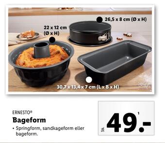 Lidl Bageform tilbud