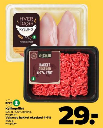 Netto Kyllingefilet tilbud