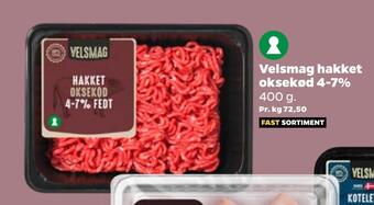 Netto Velsmag hakket oksekød 4-7% tilbud