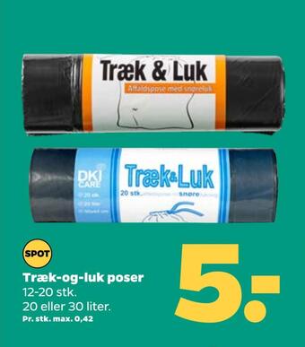 Træk-og-luk poser