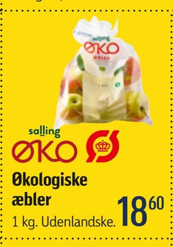 Føtex Økologiske æbler tilbud