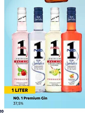 BorderShop No. 1 premium gin tilbud