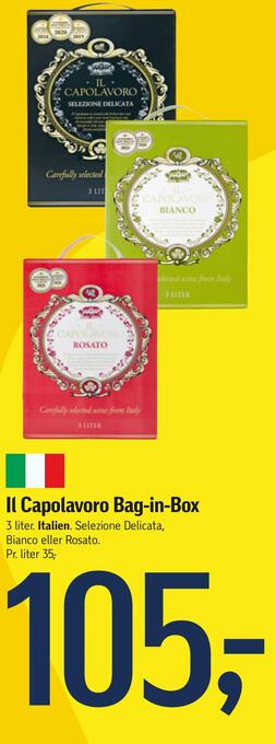 Føtex Il capolavoro bag-in-box tilbud